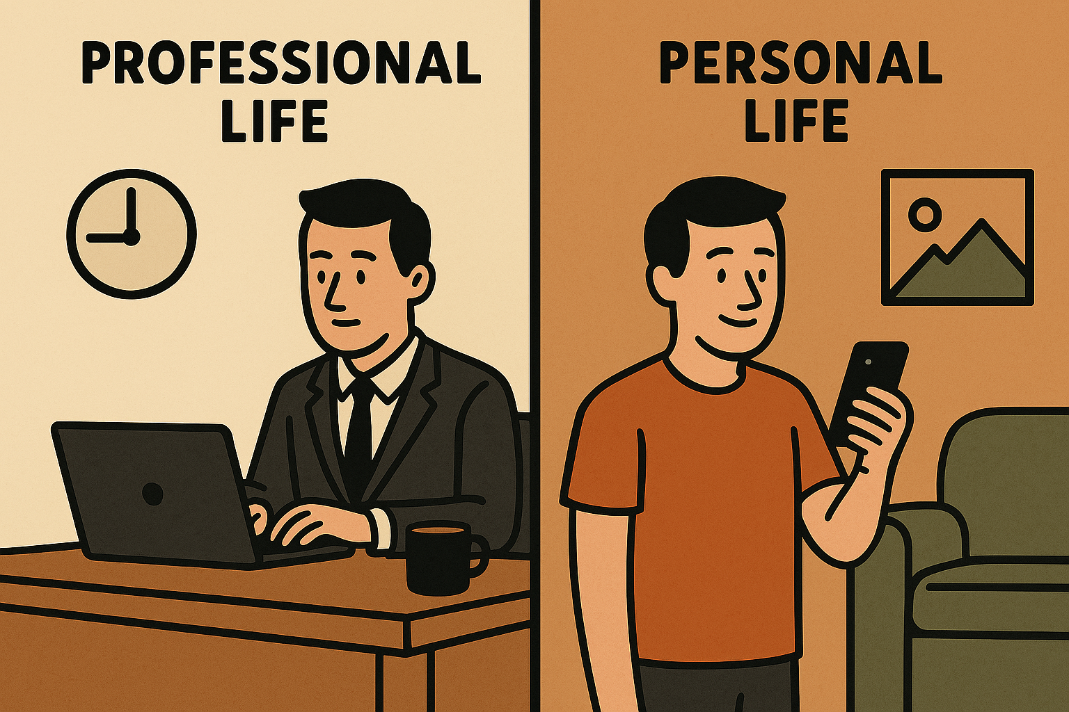 Professional vs. Personal Digital Boundaries in Cybersecurity