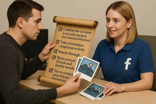 How to Report Your Friend's Hacked Facebook Account: Complete Guide
